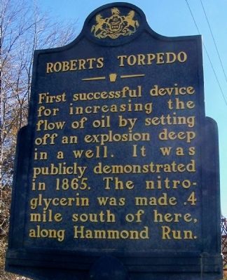 Roberts Torpedo Marker image. Click for full size.