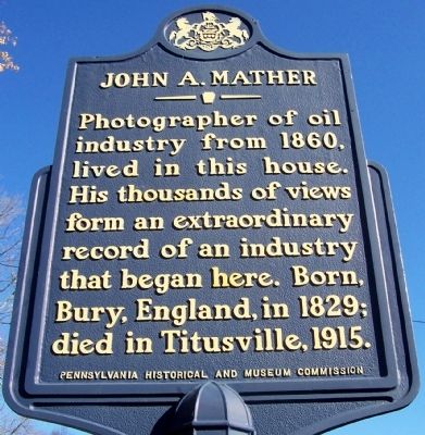 John A. Mather Marker image. Click for full size.