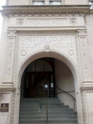 Market Street West Entrance - WC Historic Site 7 image. Click for full size.