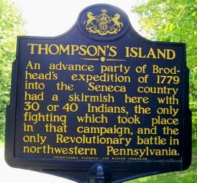 Thompson's Island Marker image. Click for full size.