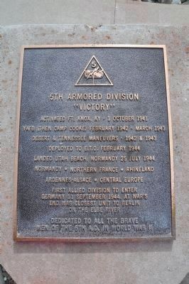5th Armored Division "Victory" image. Click for full size.