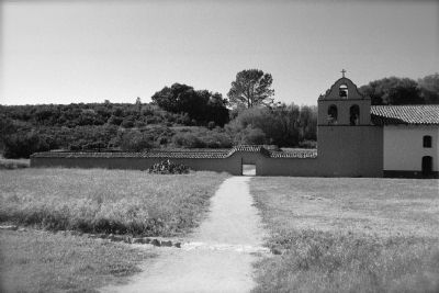La Purisima Mission Bell Tower image. Click for full size.