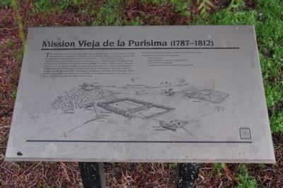 Mission Vieja de la Purisima (1787-1812) - Panel 1 image. Click for full size.