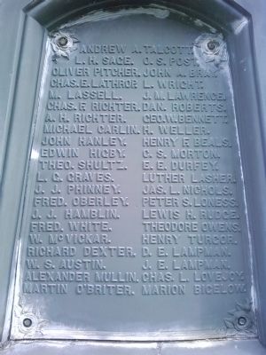West side middle plaque names image. Click for full size.