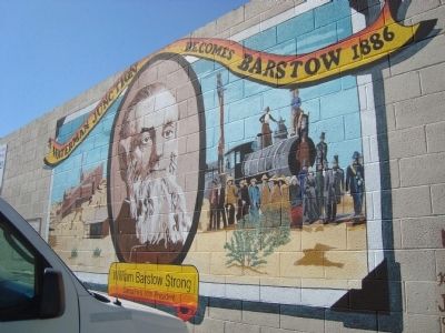 Waterman Junction becomes Barstow Mural. Click for full size. Waterman Junction becomes Barstow Mural image. Click for full size.