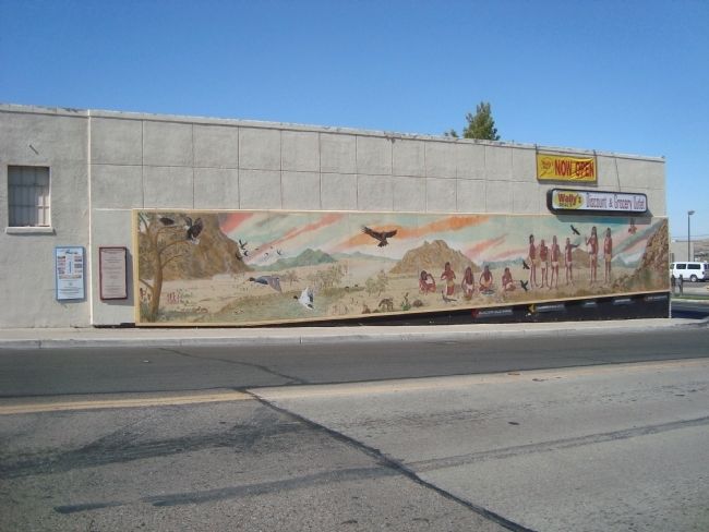 The “Native American Voices from the Mojave Desert” Mural image. Click for full size.
