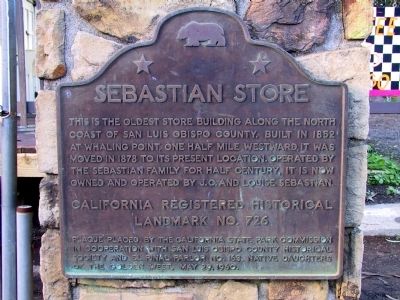Sebastian Store Marker image. Click for full size.