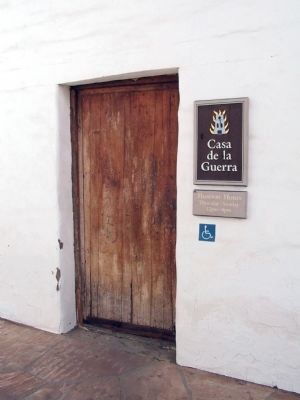Casa De La Guerra image. Click for full size.