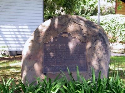 Trussell-Winchester Adobe Marker. Click for full size. Trussell-Winchester Adobe Marker image. Click for full size.