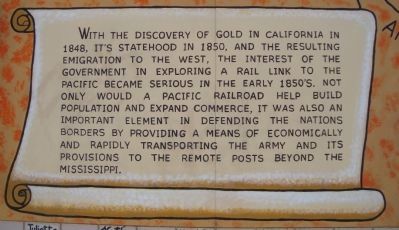 The California Gold Rush Marker image. Click for full size.