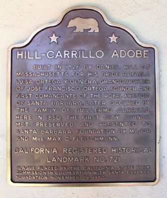 Hill-Carrillo Adobe Marker image. Click for full size.