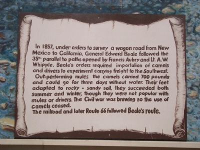 General Beale Uses Camels Marker image. Click for full size.