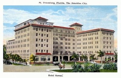 Soreno Hotel Post Card image. Click for full size.