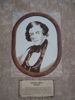 Jedediah Smith Marker image. Click for full size.