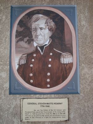 General Steven Watts Kearny Marker image. Click for full size.