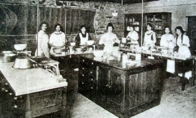 Domestic Science Photo on Education in Merriam Marker image. Click for full size.