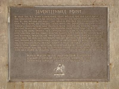 Seventeenmile Point Marker image. Click for full size.