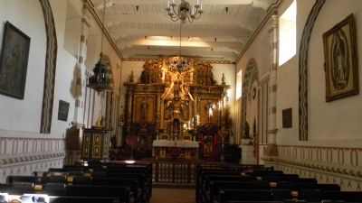 Interior of the Old Mission Church image. Click for full size.