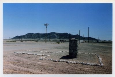 Site of Camp Pilot Knob Marker. Click for full size. Site of Camp Pilot Knob Marker image. Click for full size.