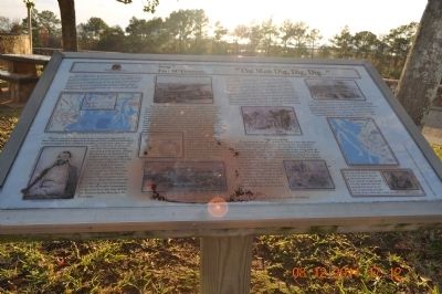 Stop 7 Fort McDermott: Marker image. Click for full size.