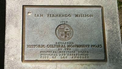 Los Angeles Historic Cultural Monument No. 23 image. Click for full size.