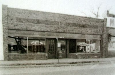 Temp Library Photo on City of Firsts Marker image. Click for full size.