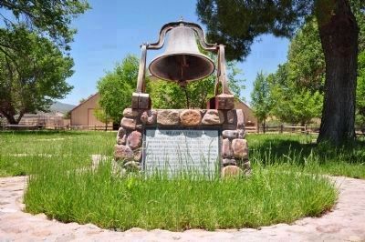 Las Flores Ranch Monument and Bell. Click for full size. Las Flores Ranch Monument and Bell image. Click for full size.