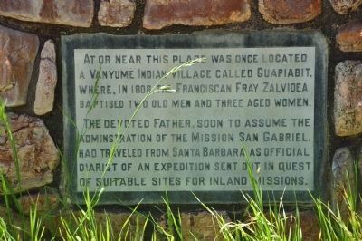 Las Flores Ranch Marker - Side B image. Click for full size.