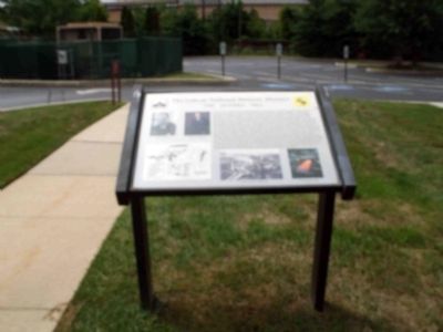 View of the Marker in Front of the Parking Lot image. Click for full size.