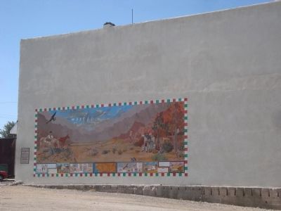 The Old Spanish Trail Mural image. Click for full size.