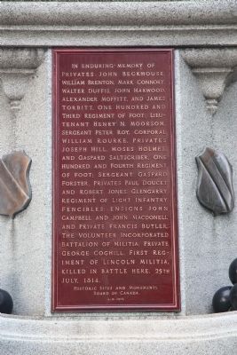 Soldier's Monument Marker image. Click for full size.