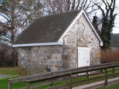 Stone Outbuilding behind main structure image. Click for full size.