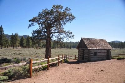 Van Dusen Cabin. Click for full size. Van Dusen Cabin image. Click for full size.