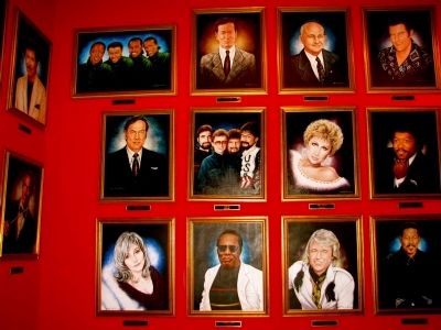 Just a few of many entertainers that have recorded in Muscle Shoals image. Click for full size.