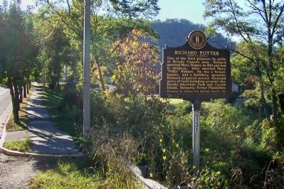Richard Potter Marker. Click for full size. Richard Potter Marker image. Click for full size.