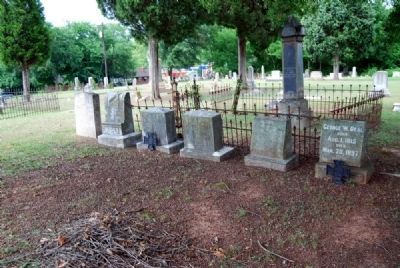William Anderson Marker (Far Left) and Plot image. Click for full size.