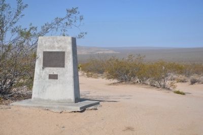 The Mojave Road Marker image. Click for full size.