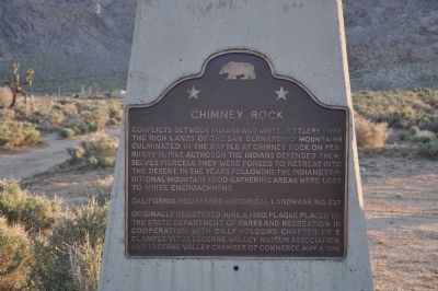 Chimney Rock Marker image. Click for full size.