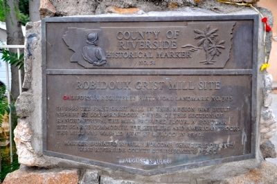 Robidoux Grist Mill Site Marker image. Click for full size.