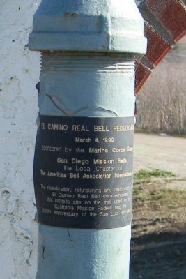El Camino Real Bell Marker <br>Panel 2 image. Click for full size.