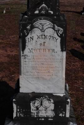 Gen. Patrick H. & Jane H.C. Bradley Tombstone<br>Cedar Springs A.R.P. Church Cemetery image. Click for full size.