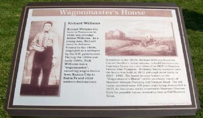 Wagonmaster's House Marker image. Click for full size.