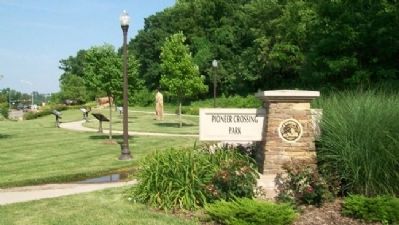 Pioneer Crossing Park, Shawnee KS image. Click for full size.