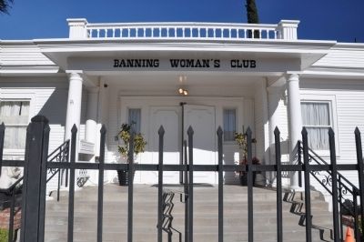 Banning Woman's Club Clubhouse image. Click for full size.