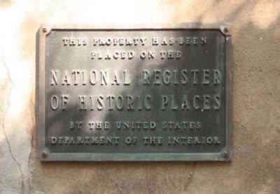 Judge Robert Pringle House National Register Plaque image. Click for full size.