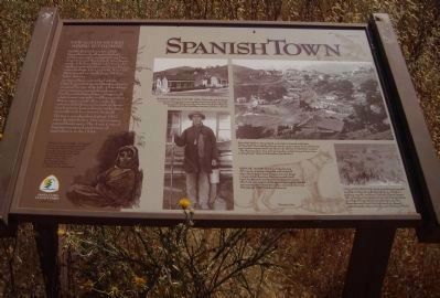 SpanishTown Marker. Click for more information. SpanishTown Marker image. Click for more information.