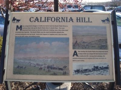 California Hill Marker image. Click for full size.