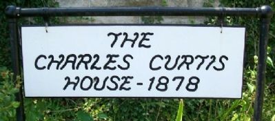 Charles Curtis House Sign image. Click for full size.
