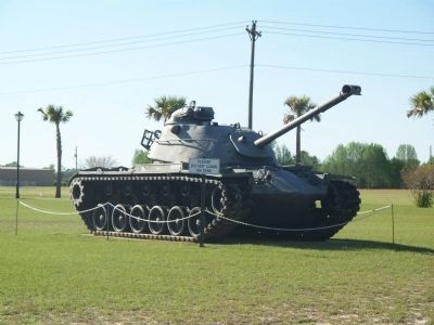 Tank at Veteran's Memorial Park image. Click for full size.
