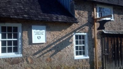 Front of Blacksmith Shop image. Click for full size.